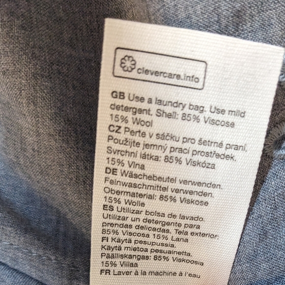 & Other Stories Tiered Broderie Blouse Shirt, Size 10 (EUR 40), Like New - Picture 9 of 9